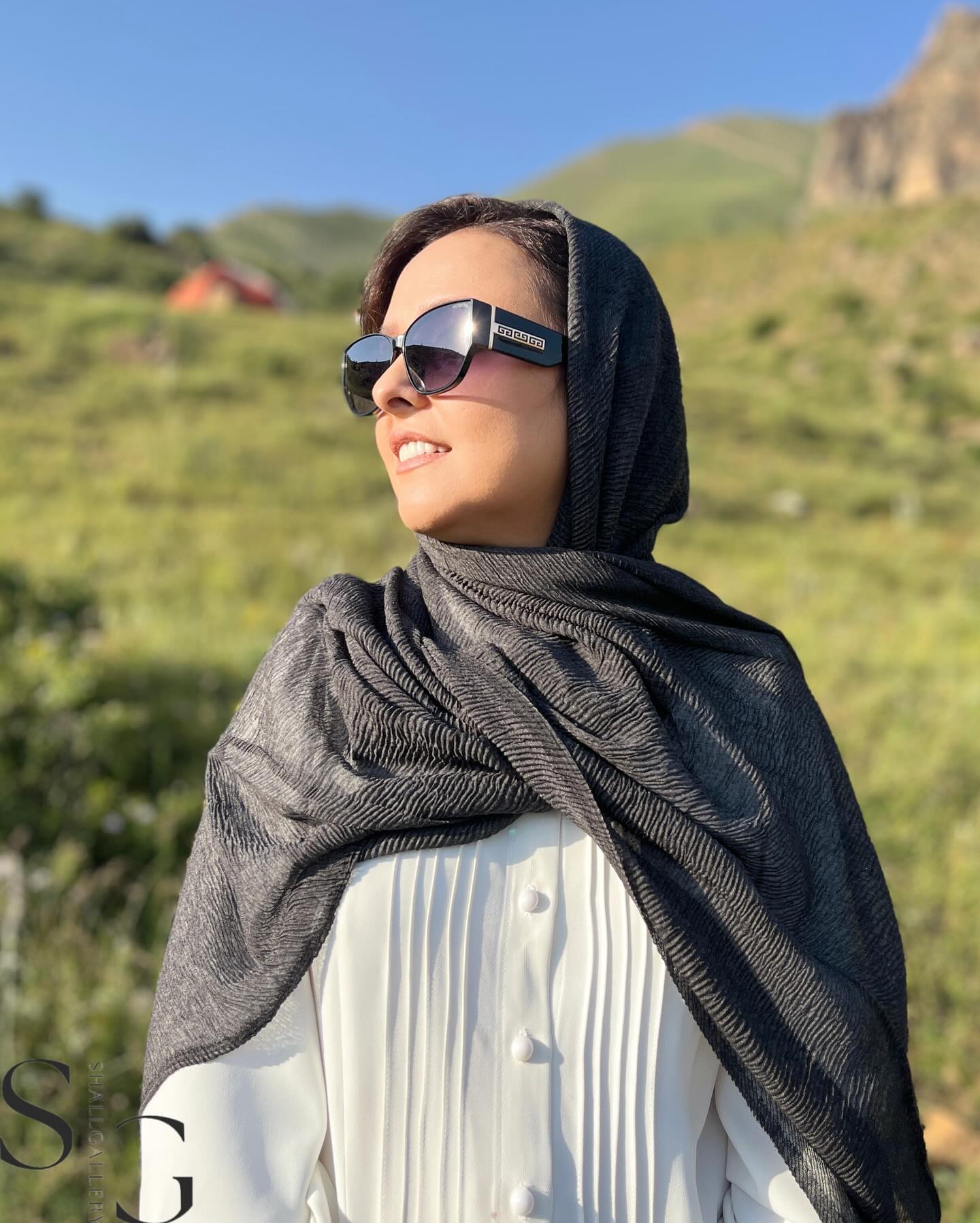 شال پلیسه اسپایدر نوک مدادی